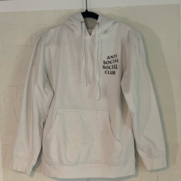 anti social social club 100% cotton hoodie - Picture 7 of 9